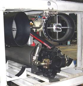 100 HP HPU in new build ROV